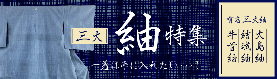 三大紬特集