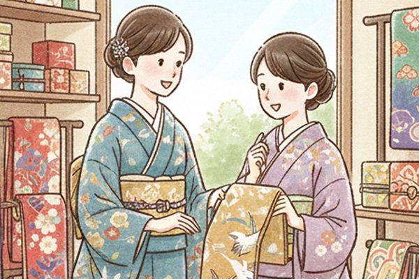 明るい店内で商品を手に取るイメージ