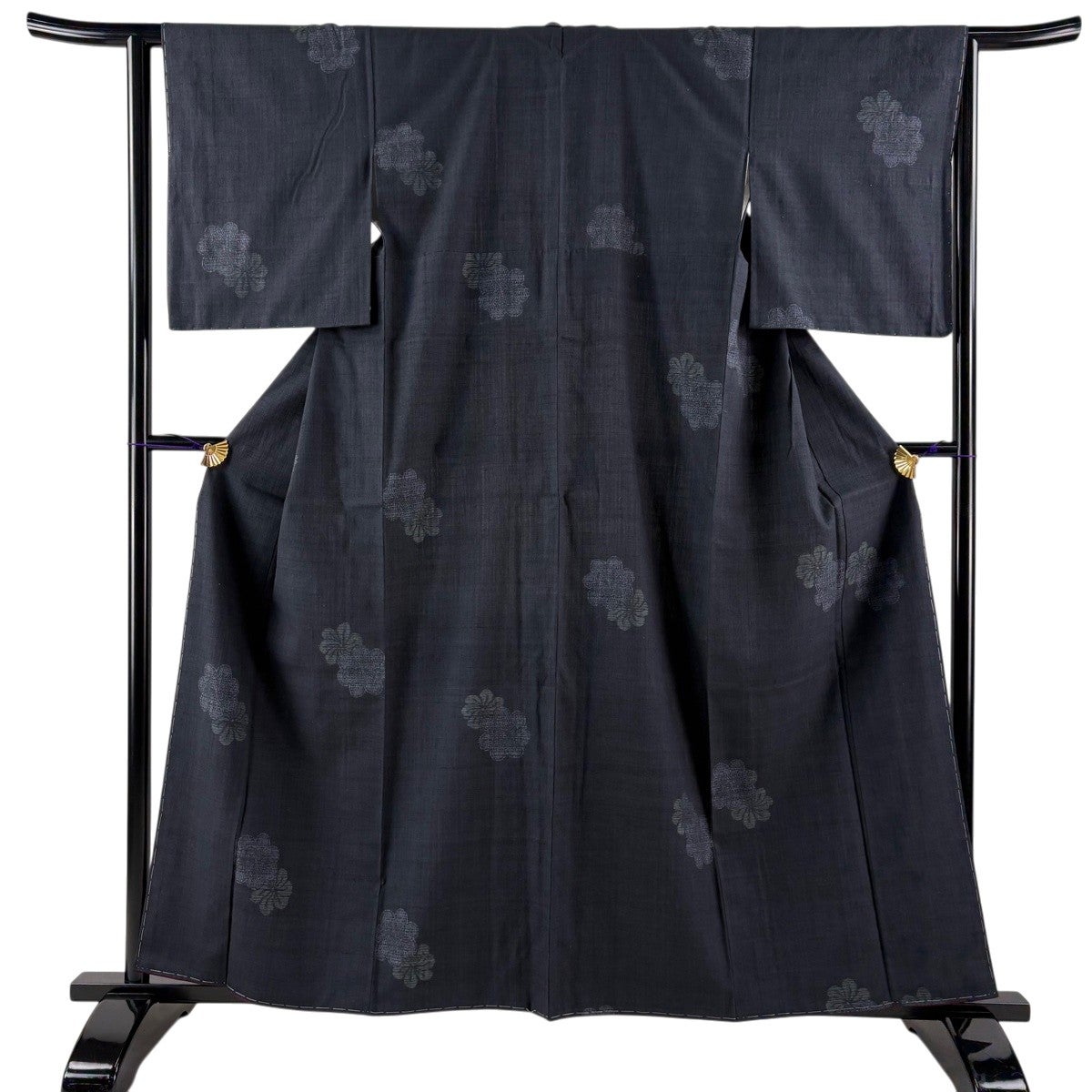 美品】 結城紬 身丈159cm 裄丈63cm S 袷 奥順 本場結城紬 ますいわ屋
