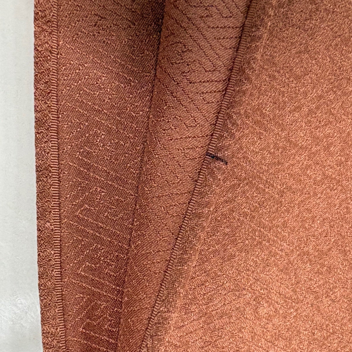 30%OFF 付下げ 身丈159.5cm 裄丈66.5cm M 単衣 松 鶴 金銀彩 ぼかし 赤