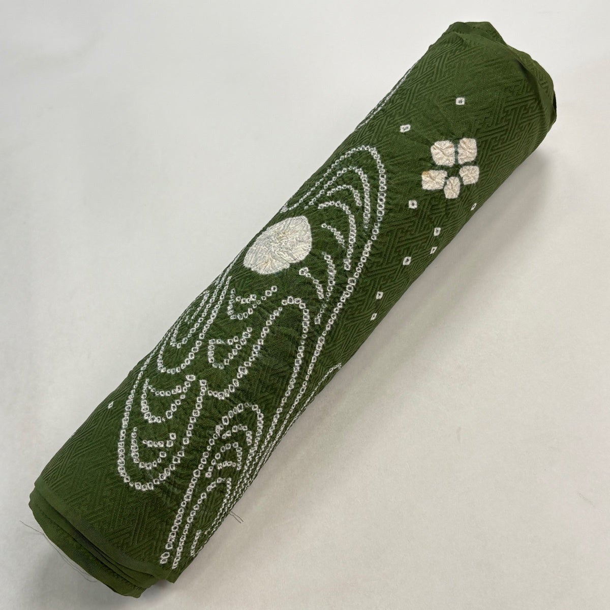 小紋　正絹　紬　流水　笹の葉　橋　竹垣　花模様　楓　着物　072tz 小紋 正絹 紬 流水 笹の葉 橋 竹垣 花模様 楓 着物 072tz 【公式通販】