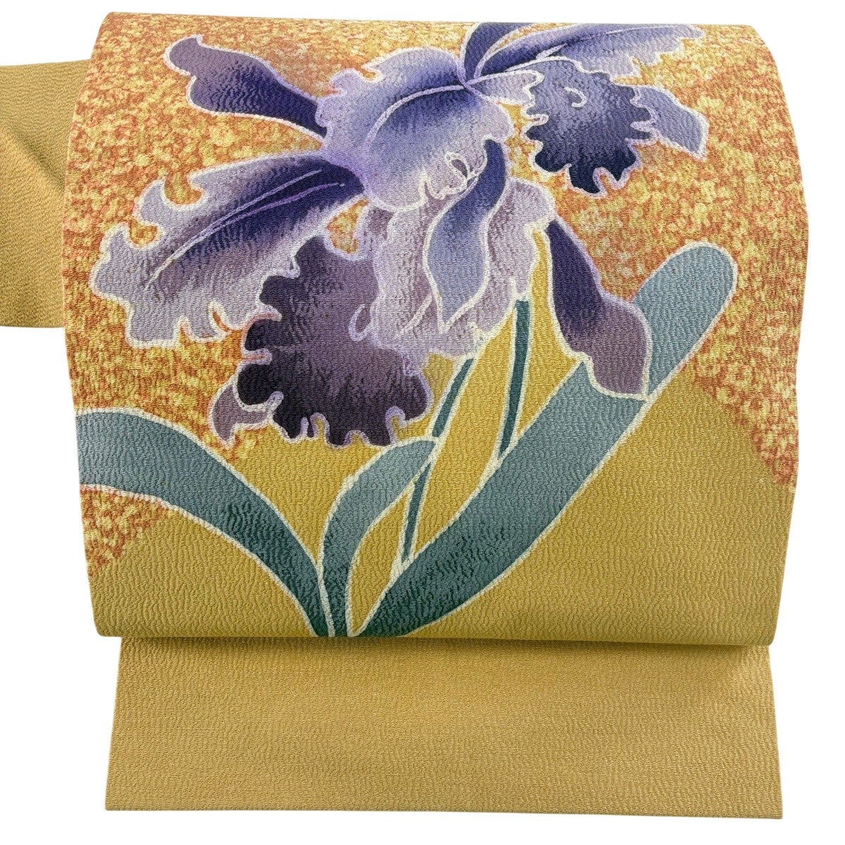 未使用品　OKAJIMA 和装バッグ 逸品 孔雀 草花 金彩 縮緬 正絹 未使用品 OKAJIMA 和装バッグ 逸品 孔雀 草花 金彩 縮緬 正絹 2026年