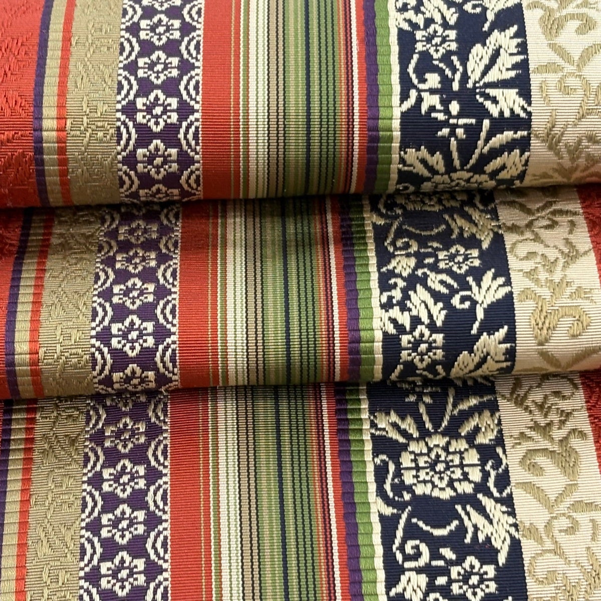 美品】 名古屋帯 逸品 落款あり 証紙あり 博多織 小森 久 松葉仕立て