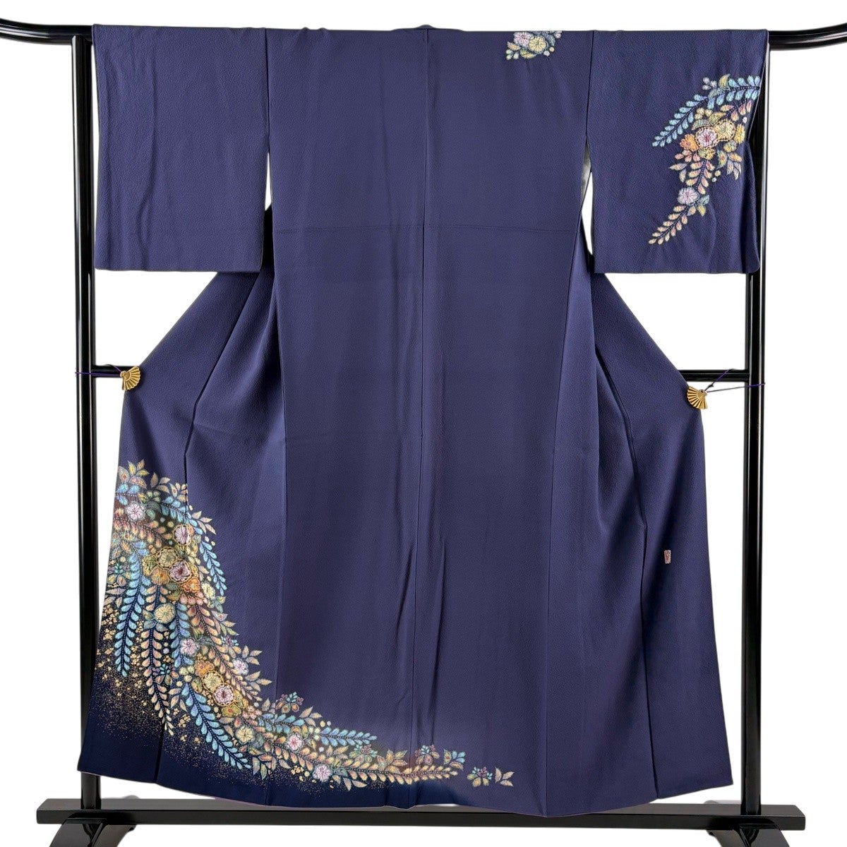 付下げ 身丈154.5cm 裄丈64.5cm M 袷 翠山工房 やまと 落款あり 辻ヶ花