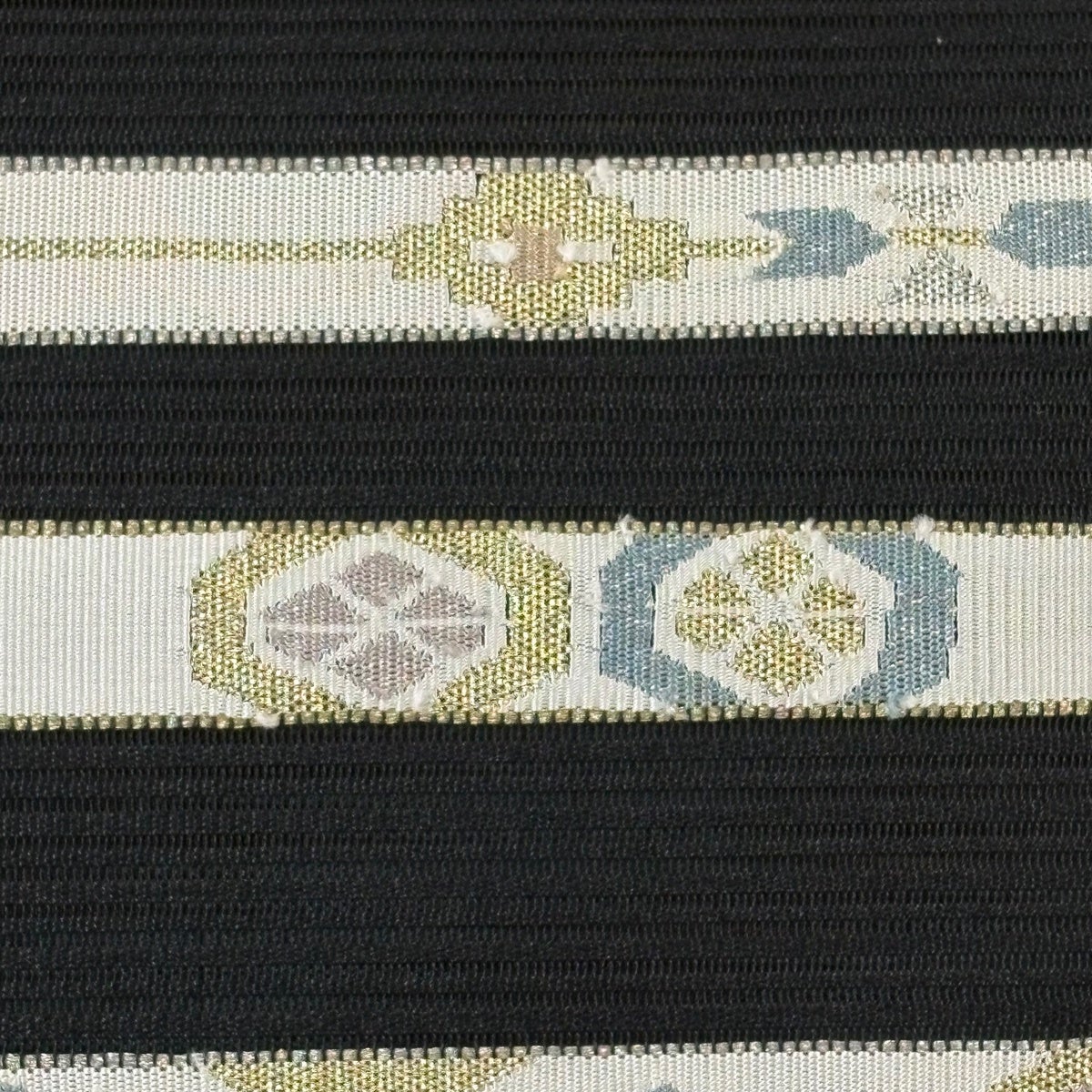 美品】 名古屋帯 秀品 夏帯 八寸名古屋帯 松葉仕立て トンネル仕立て