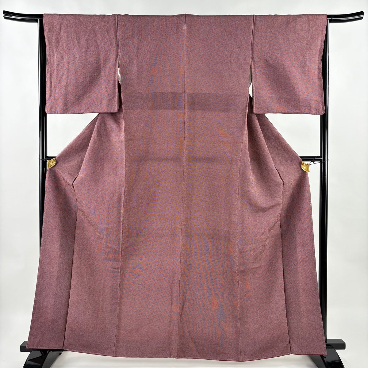 江戸小紋 身丈161cm 裄丈63.5cm 正絹 名品 【中古】 江戸小紋 身丈163cm 裄丈66.5cm M 袷 人間国宝 中村勇二郎 落款あり