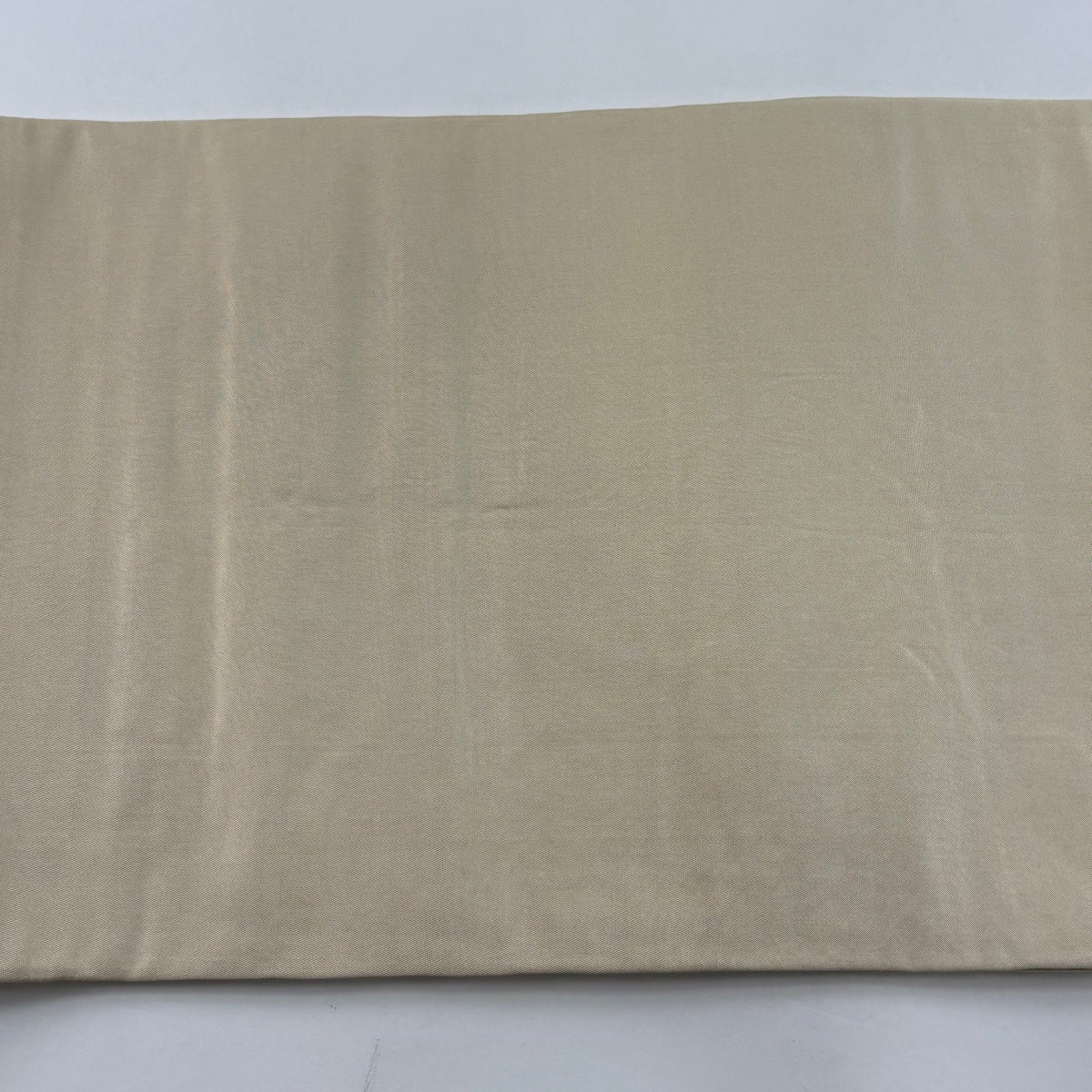 美品】 袋帯 秀品 孔雀 華文 金銀糸 箔 ベージュ 六通 正絹｜中古