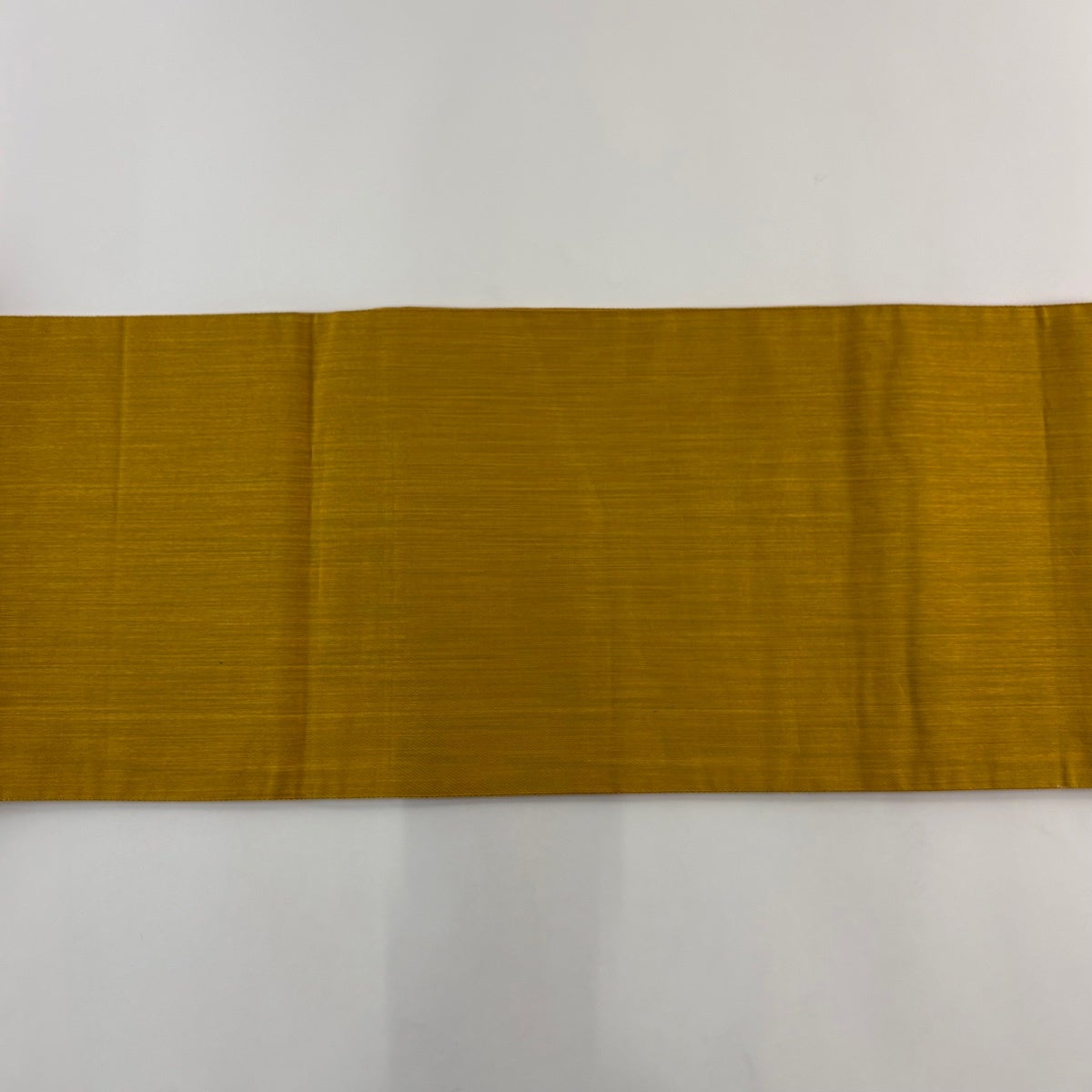 美品】 袋帯 秀品 振袖向き 束ね熨斗 花鳥 唐織 金糸 山吹茶色 六通