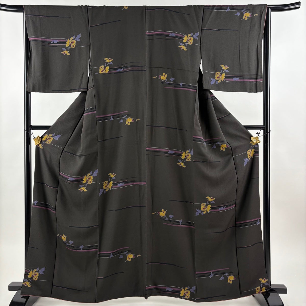 小紋 身丈163.5cm 裄丈65.5cm 正絹 秀品 【中古】 小紋 身丈160.5cm 裄丈65cm 正絹 秀品 【中古】の通販 by バイセル