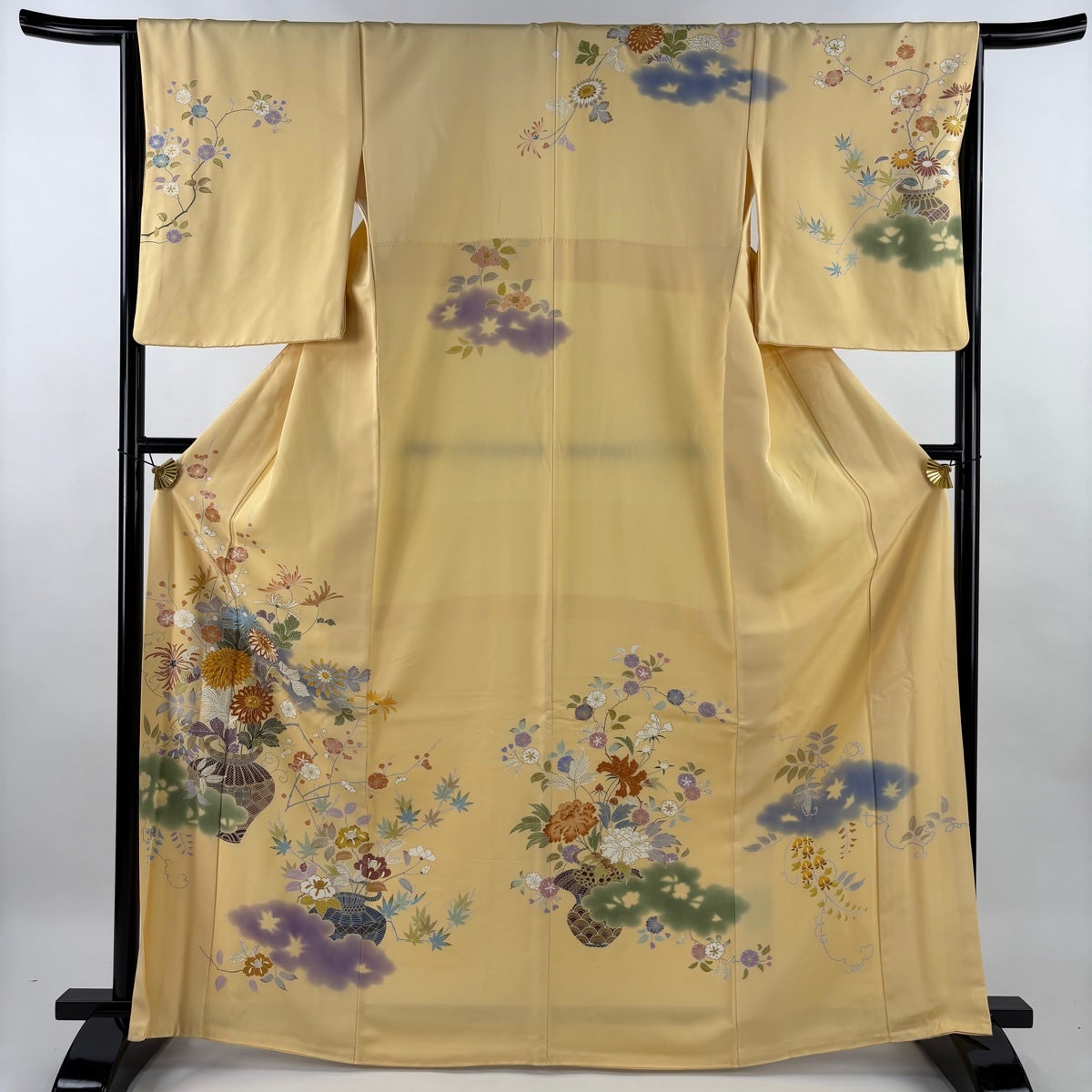 身丈165 作家物落款入りお振り袖　正絹ふ4 a1342-3_11.jpg