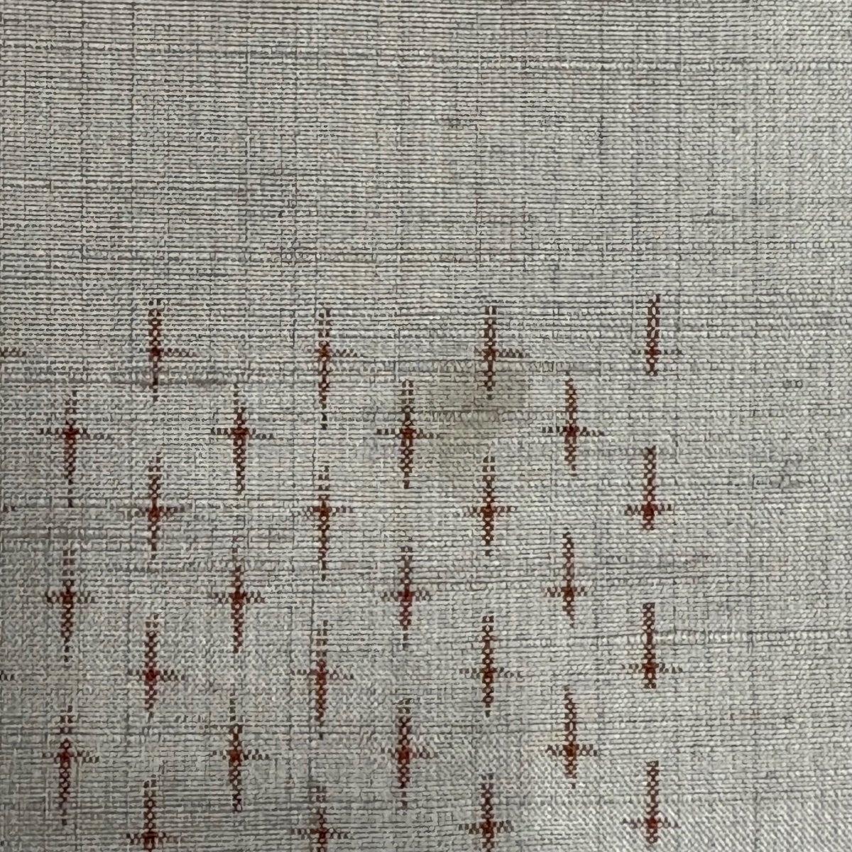 紬 身丈152cm 裄丈62.5cm S 単衣 絣柄 灰茶 正絹 秀品｜中古・古着