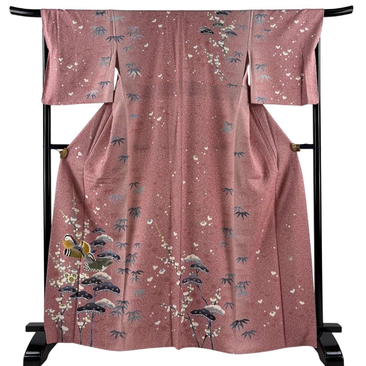 美品】 訪問着 身丈166.5cm 裄丈67.5cm L 袷 TOKIO et TOKI 落款あり