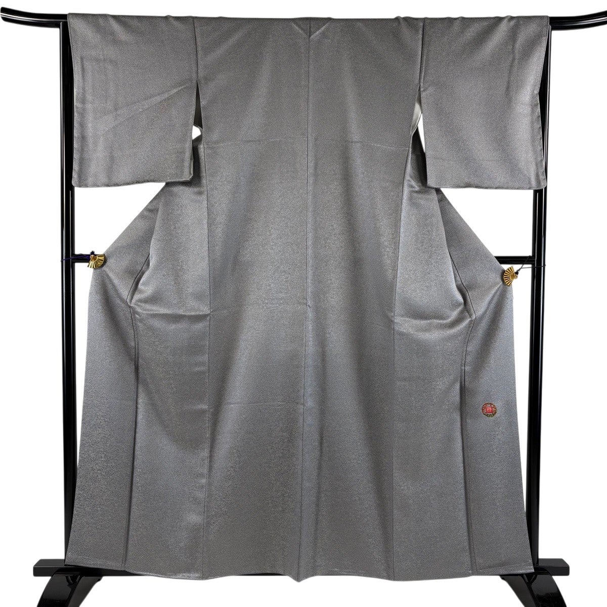 美品】 色無地 身丈159.5cm 裄丈65cm M 袷 久保田一竹工房 落款あり