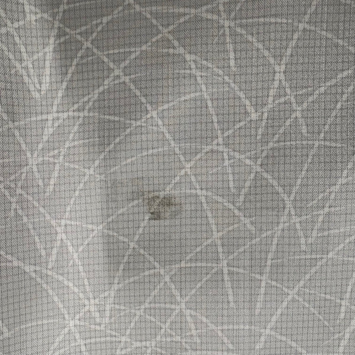 訪問着 身丈159.5cm 裄丈65.5cm M 袷 大島紬地 証紙あり 葉 刺繍