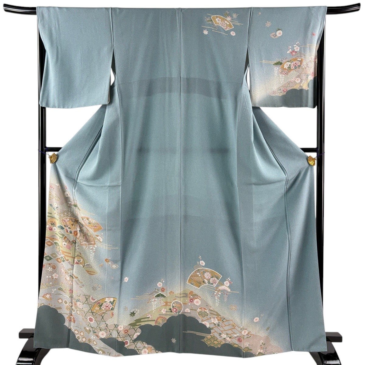 訪問着 身丈166cm 裄丈64cm 正絹 秀品 【】 最終価格】 77%OFF 訪問着