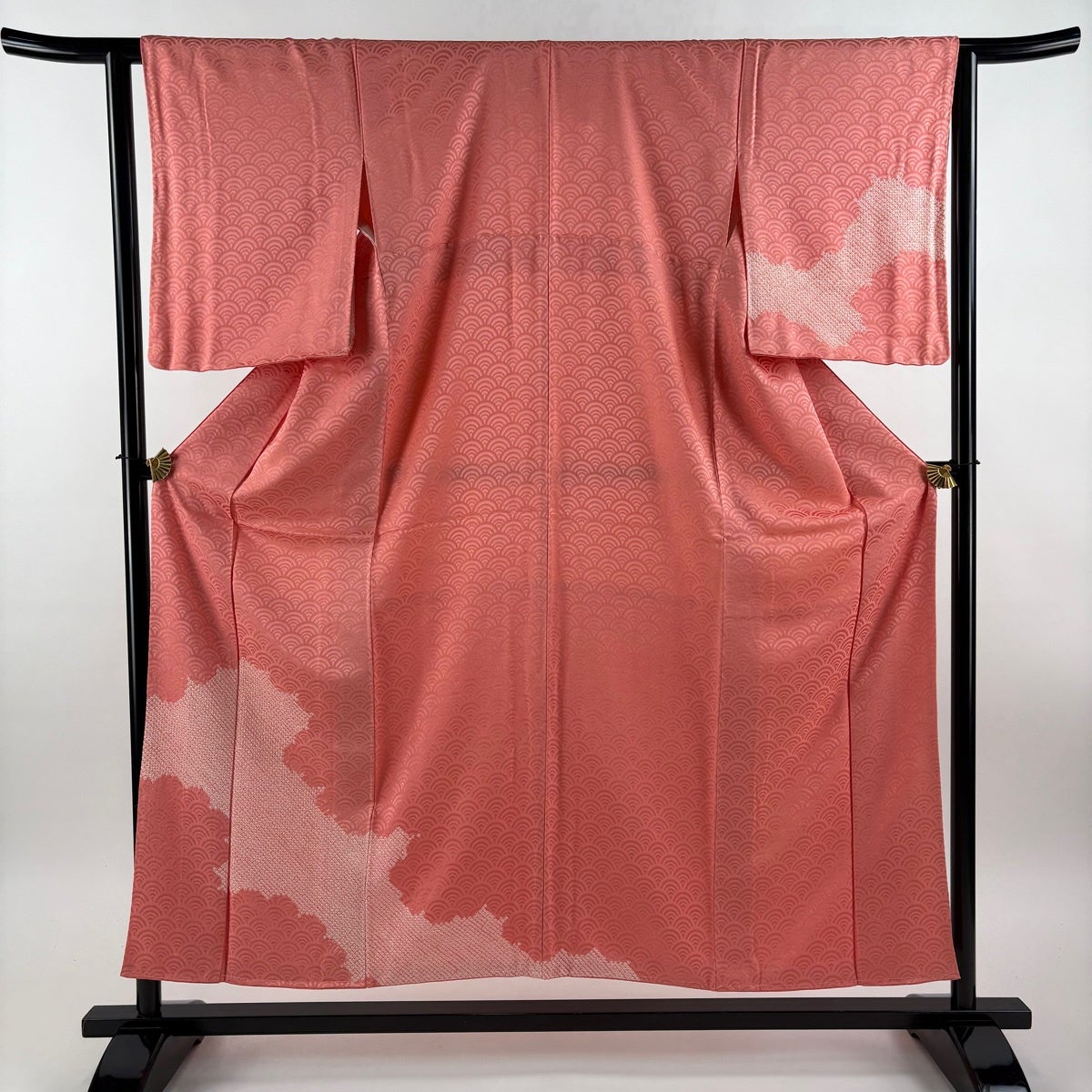 美品】 袋帯 秀品 辻が花 箔 ピンク お太鼓柄 正絹｜中古・古着