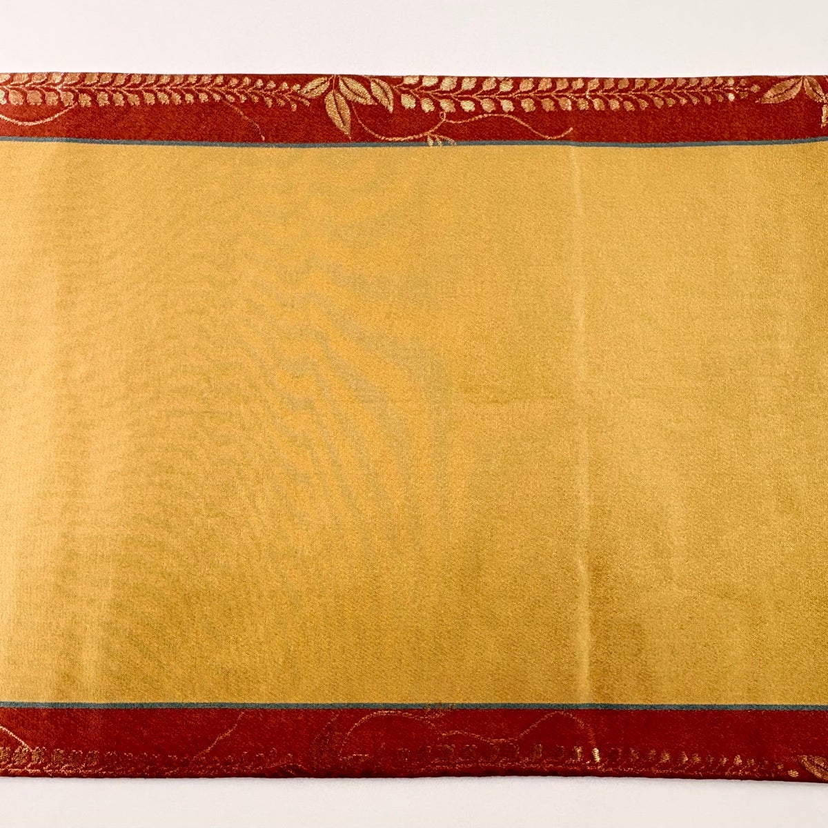 袋帯 秀品 草花 花丸文 箔 金色 六通 正絹｜中古・古着・リサイクル