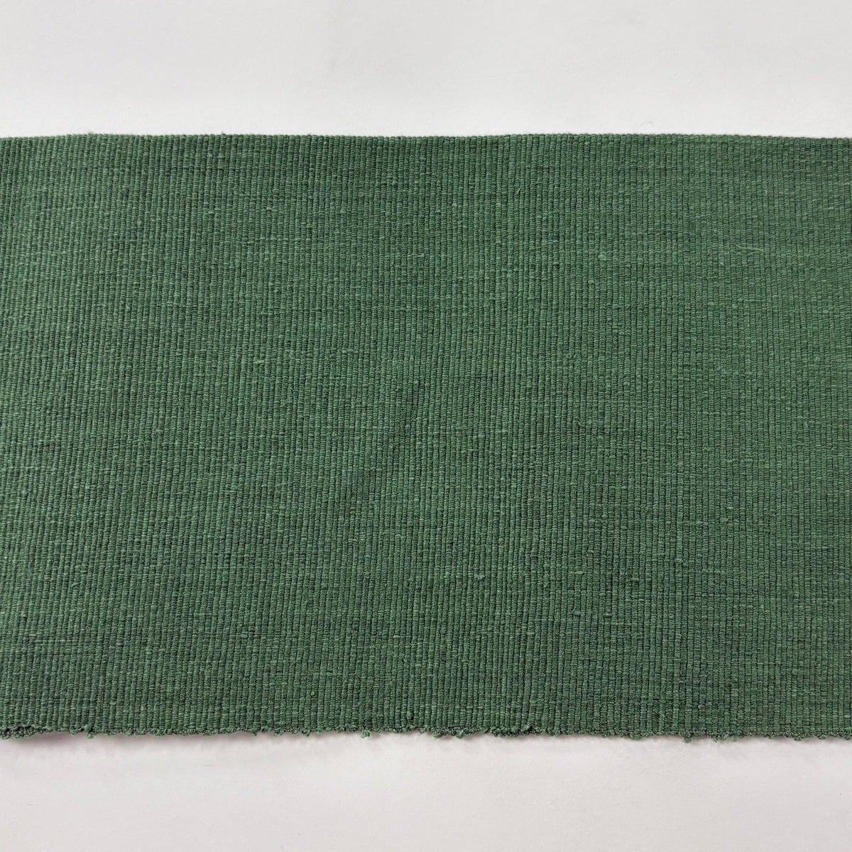 名古屋帯 秀品 紬地 八寸名古屋帯 枝花 器物 刺繍 金糸 緑 正絹｜中古