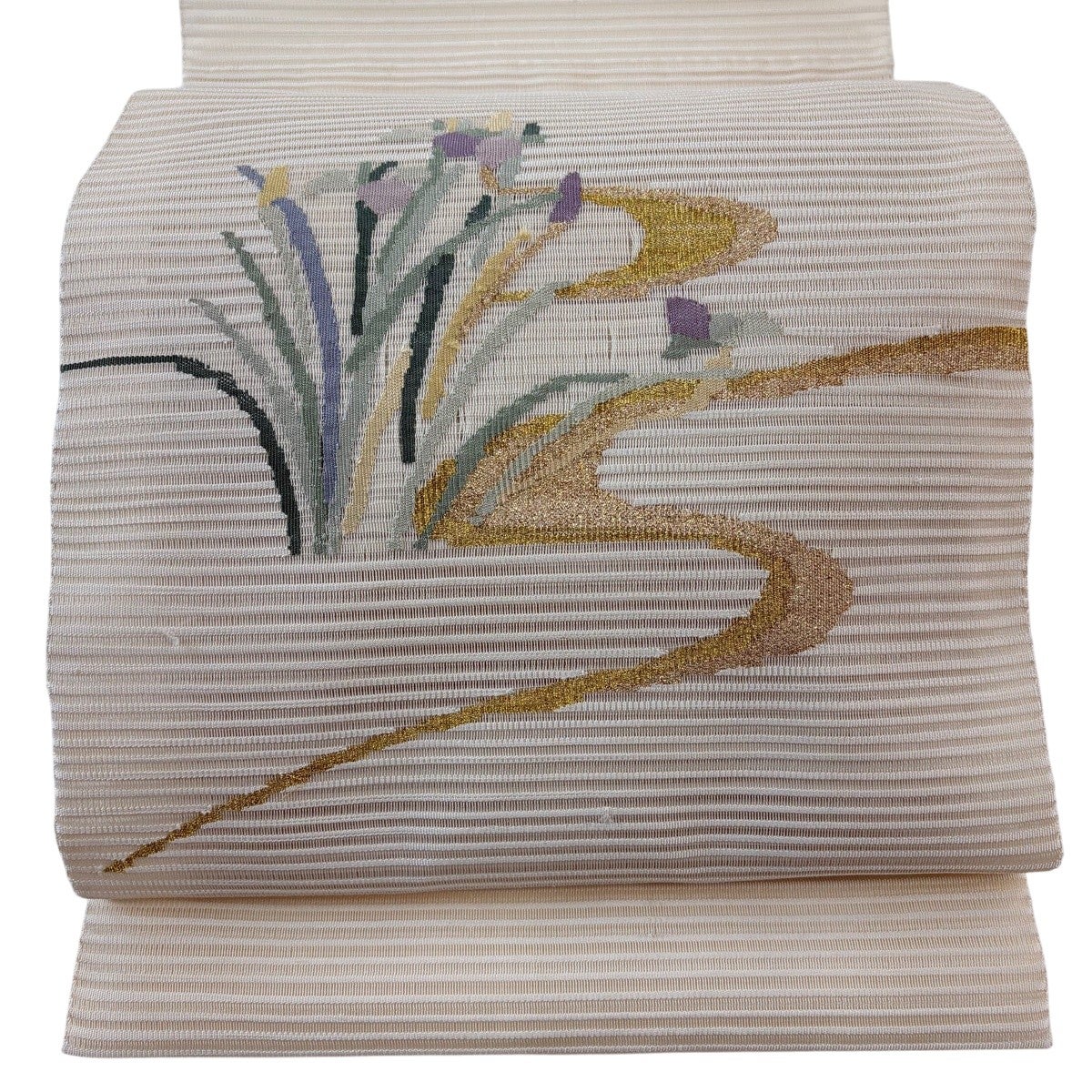 30%OFF 名古屋帯 名品 夏帯 絽 松葉仕立て 八寸名古屋帯 トンネル