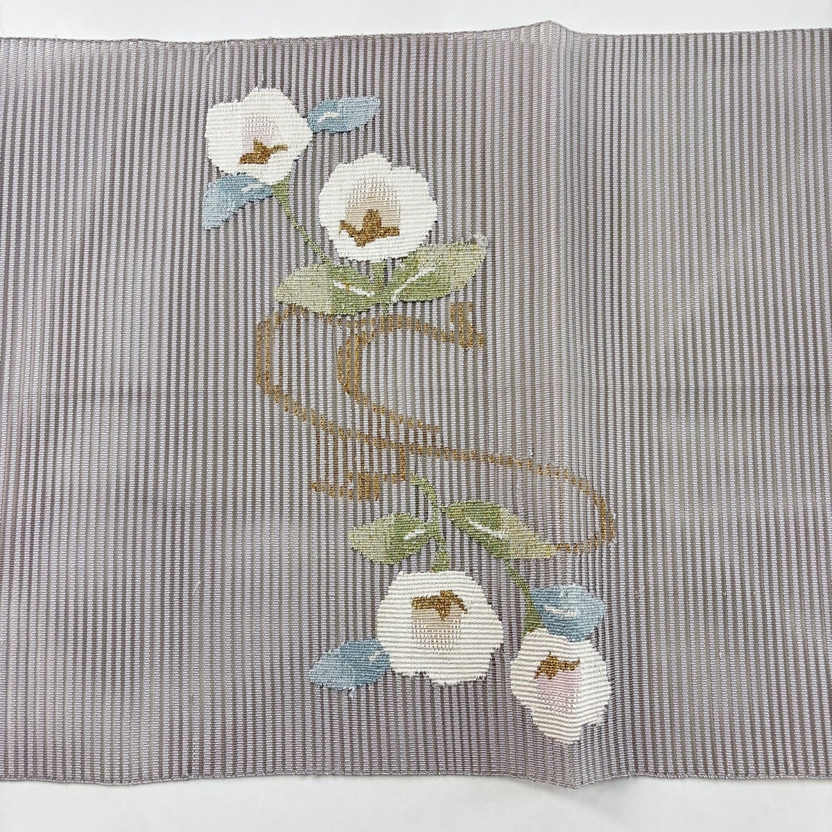 30%OFF 名古屋帯 名品 夏帯 絽 松葉仕立て 八寸名古屋帯 トンネル