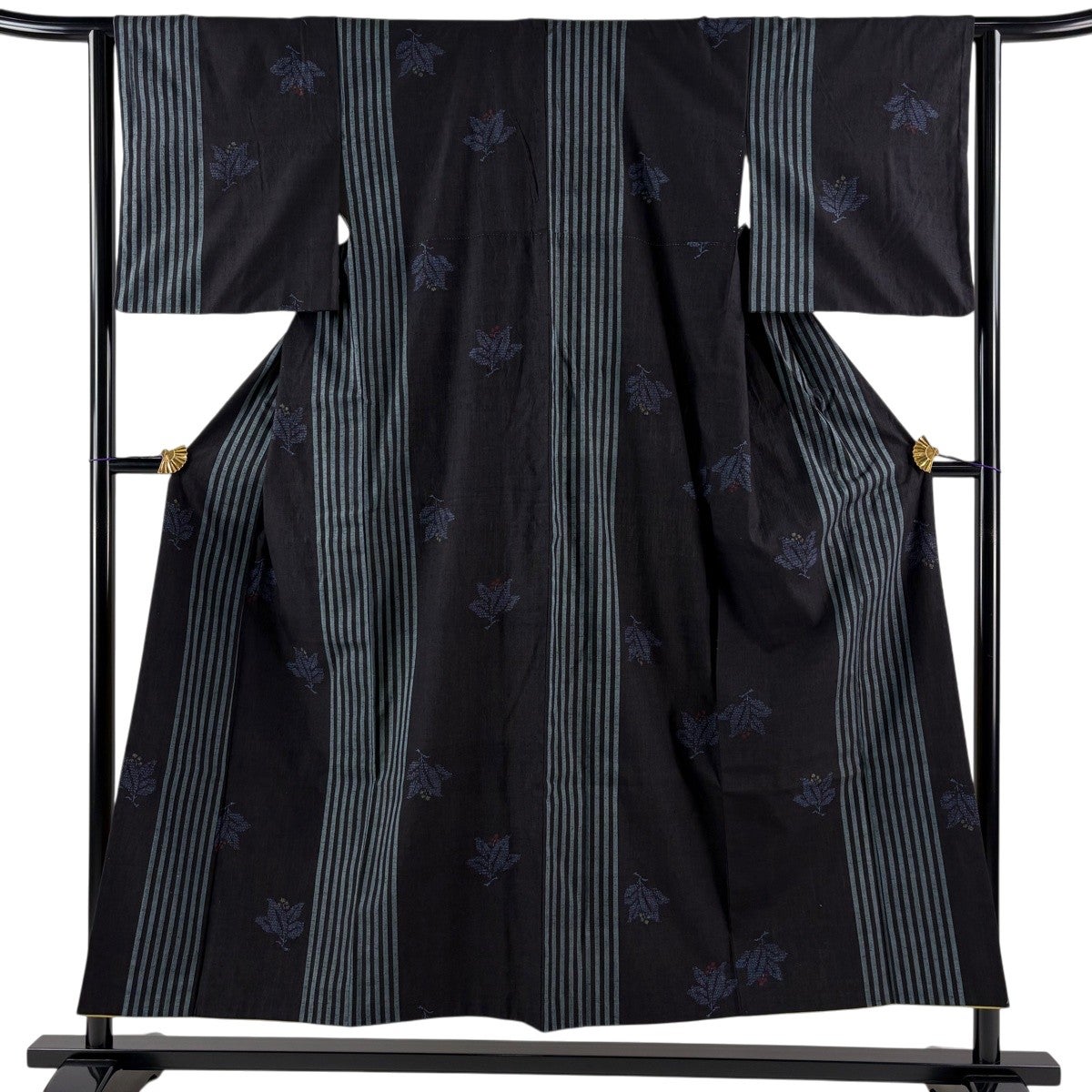 最終価格】 77%OFF 紬 身丈151.5cm 裄丈63cm S 単衣 縞 ピンク 正絹 秀