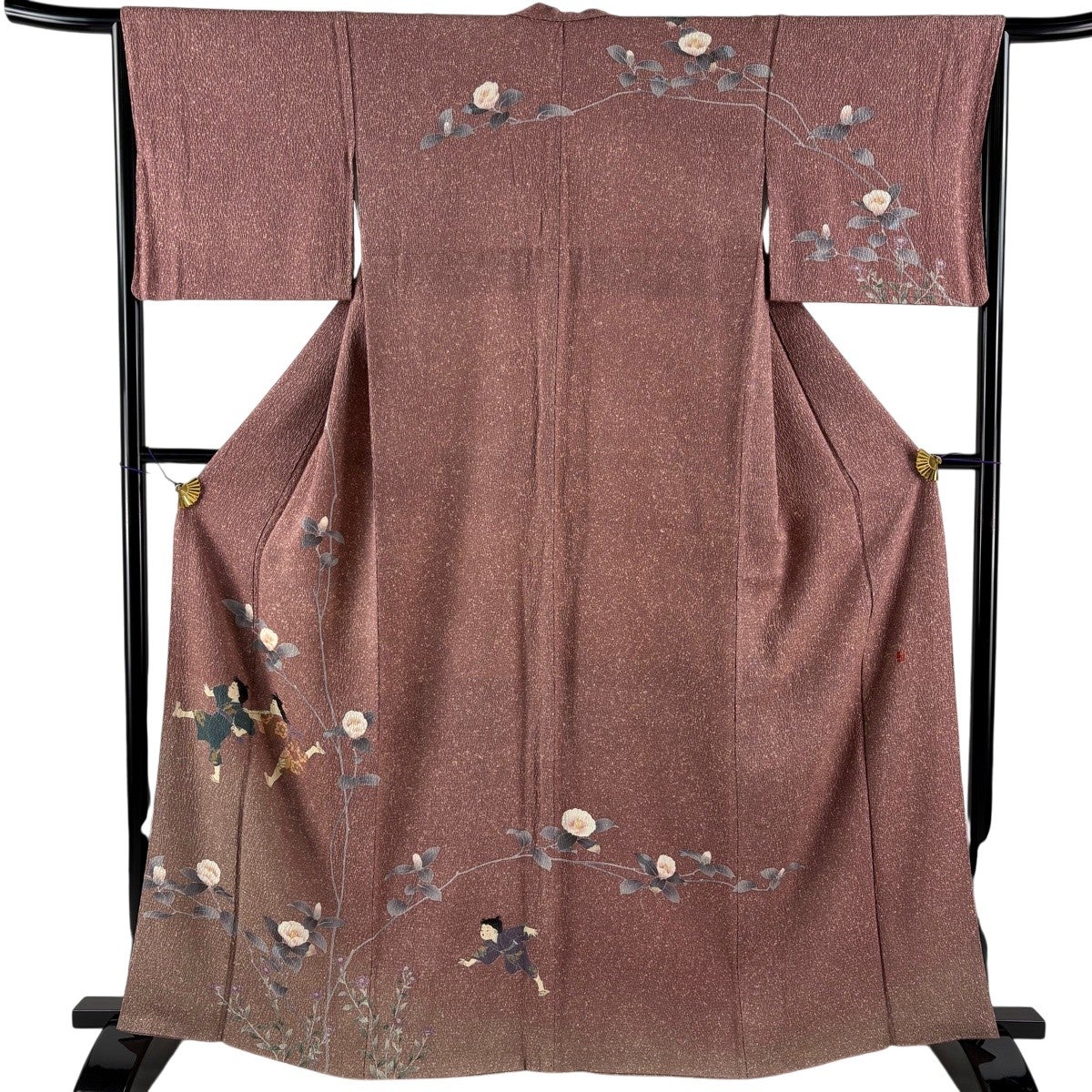 訪問着 名品 身丈163cm 裄丈65.5cm 正絹 【】 美品】 訪問着