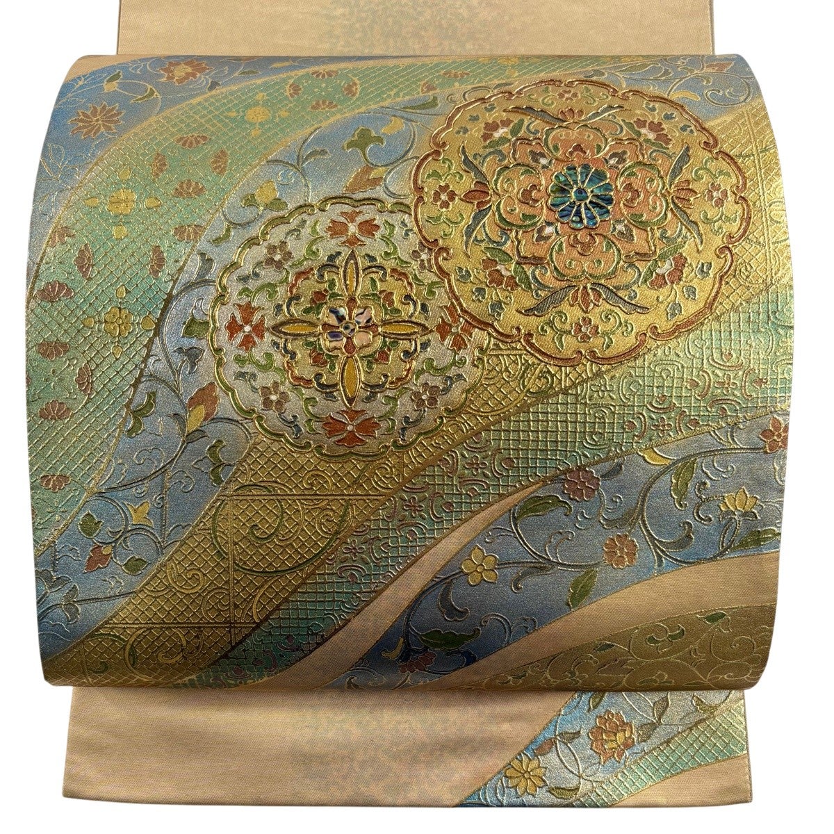 袋帯 花唐草｜バイセルオンライン 中古・リサイクル着物【公式】通販サイト