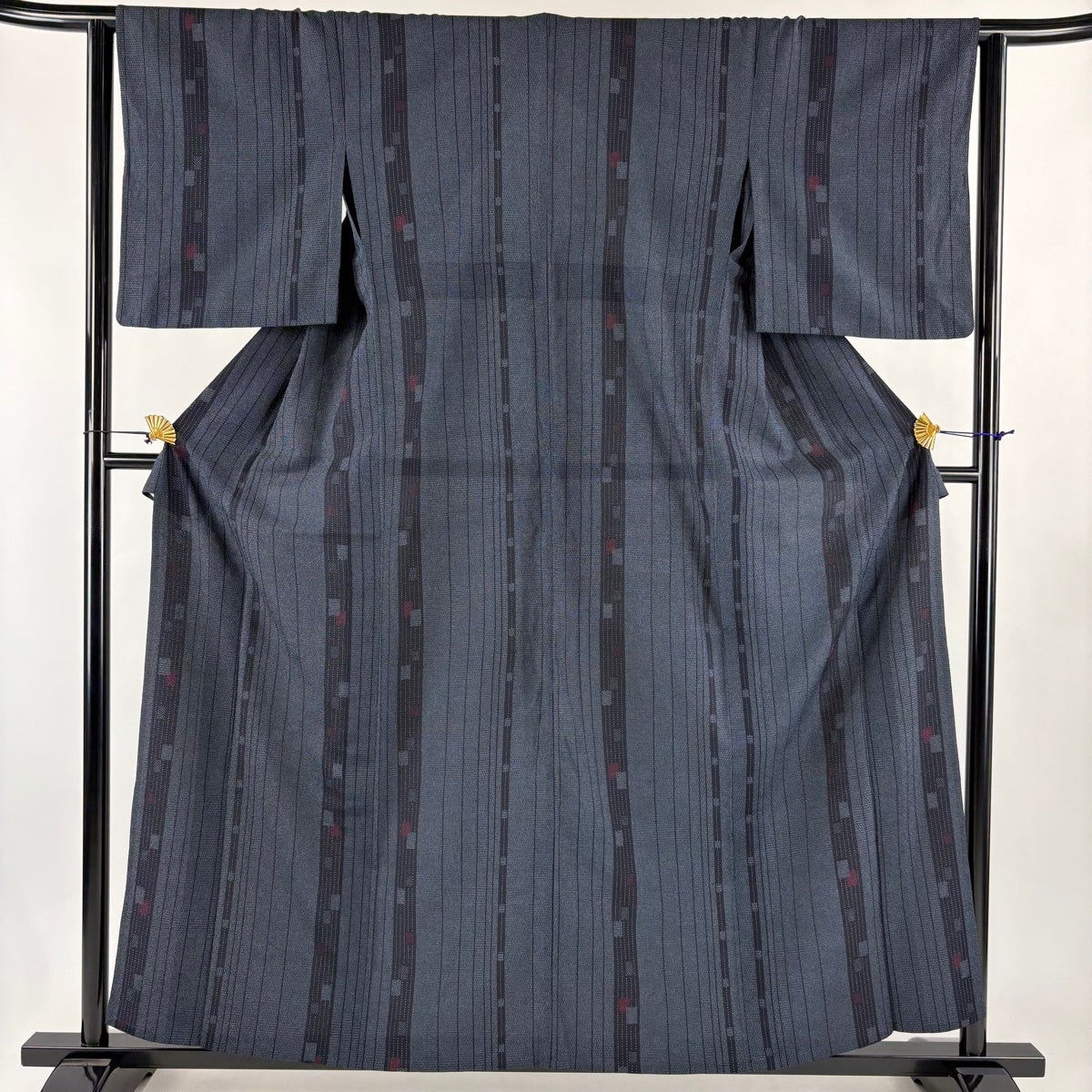 特選 久留米絣 着物 中古 木綿 単衣 身丈155cm 裄62cm A871-9 特選 久留米絣 着物 中古 木綿 単衣 身丈155cm 裄62cm A871-9の通販 by