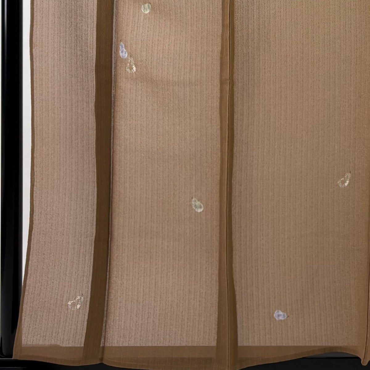 最終価格】 83%OFF 【美品】 小紋 身丈158.5cm 裄丈61.5cm S 薄物 瓢箪
