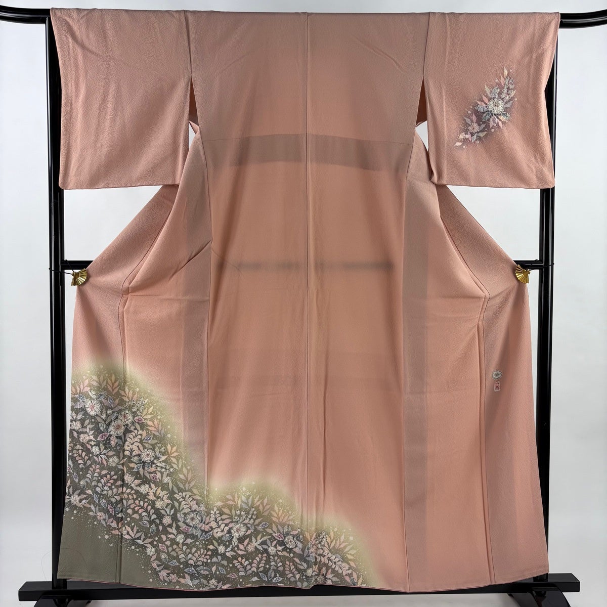 付下げ 身丈154cm 裄丈61.5cm 正絹 名品 【中古】 付下げ 身丈158cm 裄丈63.5cm 正絹 名品 【中古】の通販 by バイセル