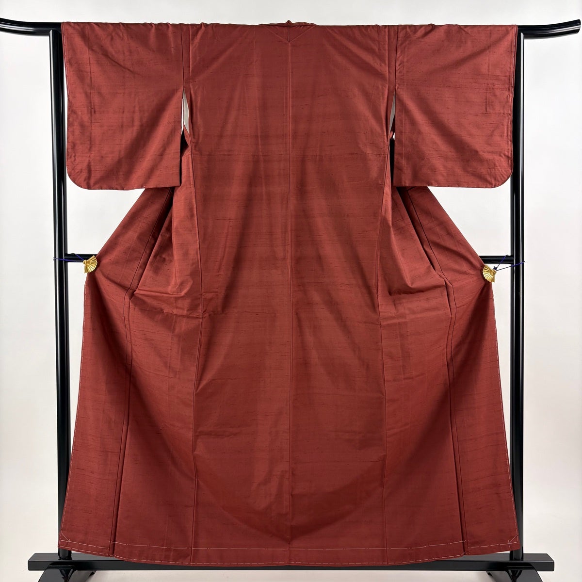 【美品】 大島紬 身丈160cm 裄丈64.5cm 正絹 逸品 【中古】 美品】 大島紬 身丈160cm 裄丈65cm M 袷 やまと 証紙あり 草花 縞 青紫