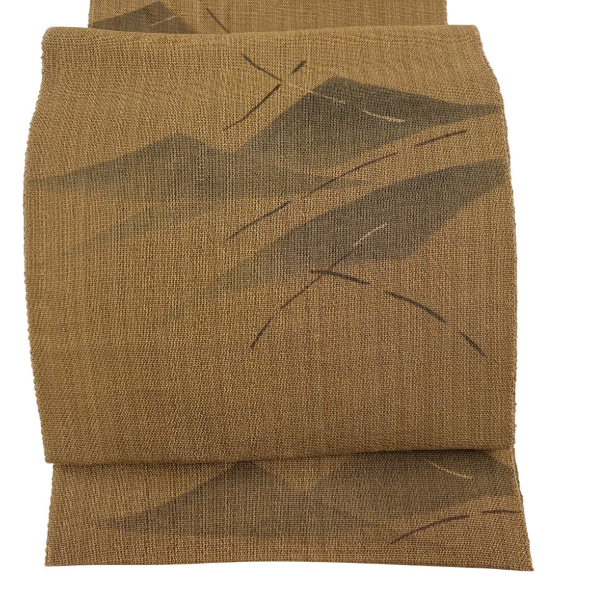 平和屋本店■希少　夏物　古代布　科布　八寸名古屋帯　証紙付き　逸品　CYAA2589s5 平和屋本店□希少 夏物 古代布 科布 八寸名古屋帯 証紙付き 逸品