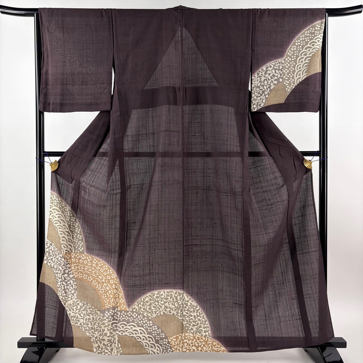 付下げ 着物 中古 絽 夏物 身丈162cm 裄66cm M A833-6 付下げ 着物 中古 絽 夏物 身丈162cm 裄66cm M A833-6 | APPS