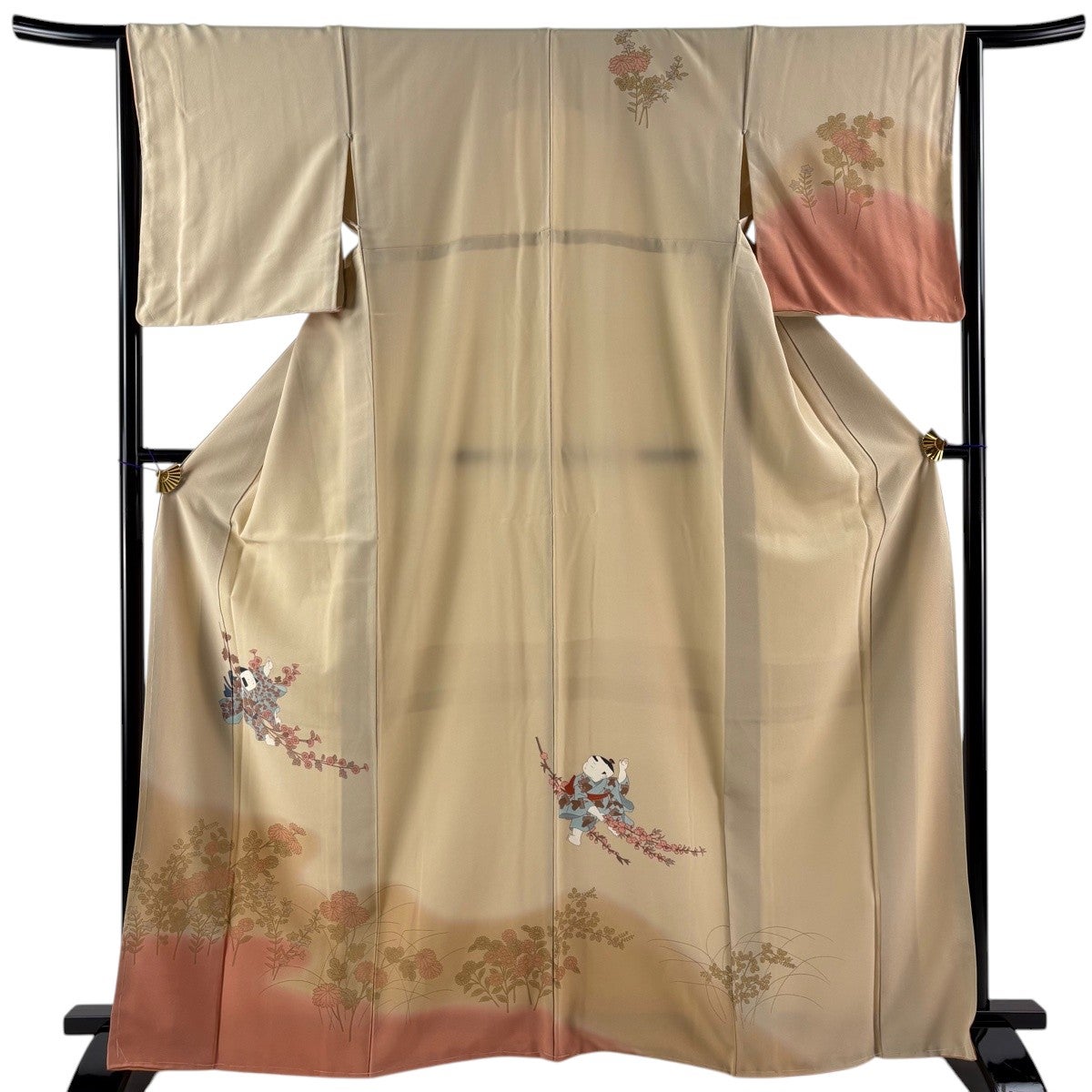 訪問着 身丈166cm 裄丈64cm 正絹 秀品 【】 訪問着 身丈166cm 裄丈64cm
