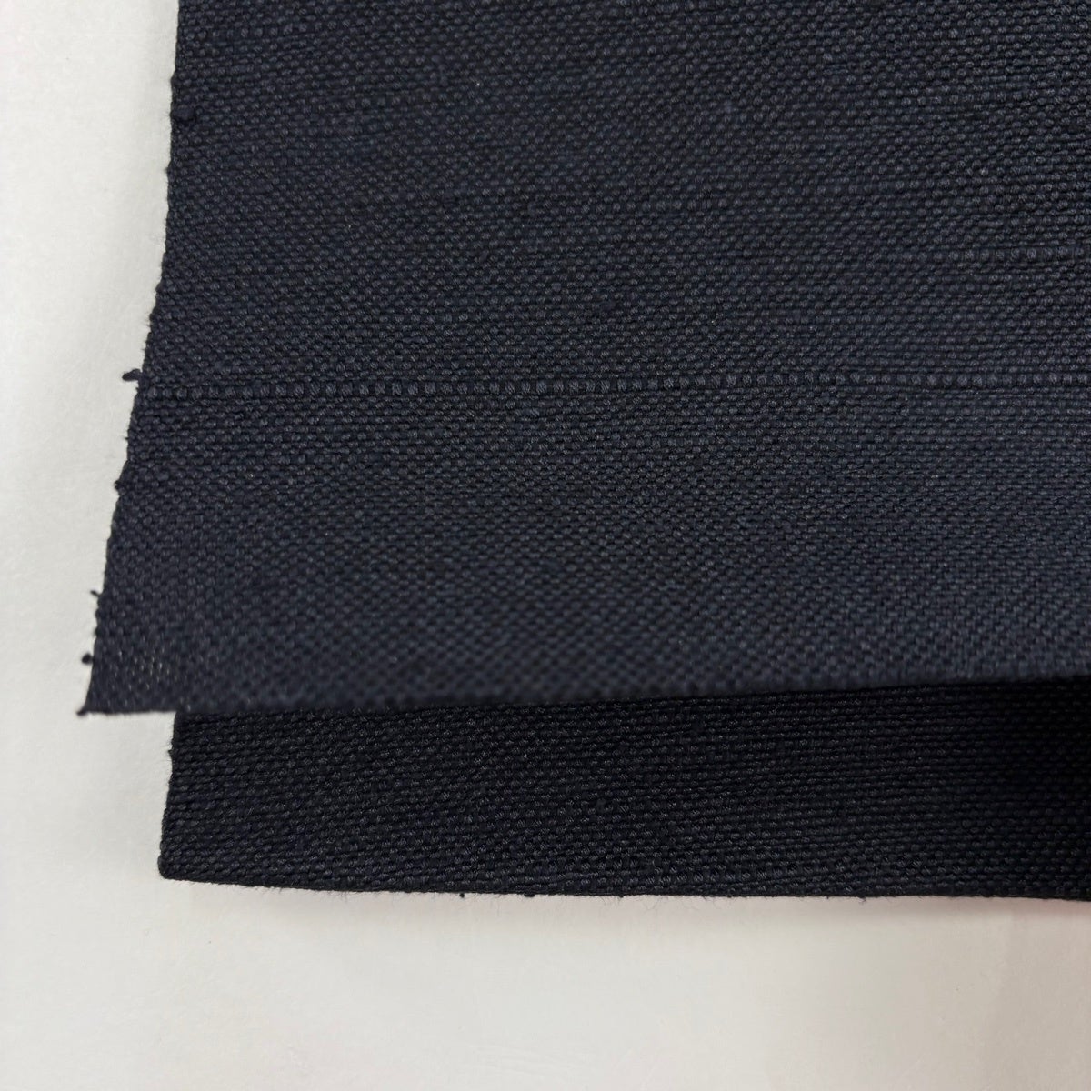 美品】 名古屋帯 秀品 坂東紬地 八寸名古屋帯 幾何学模様 箔 黒 正絹