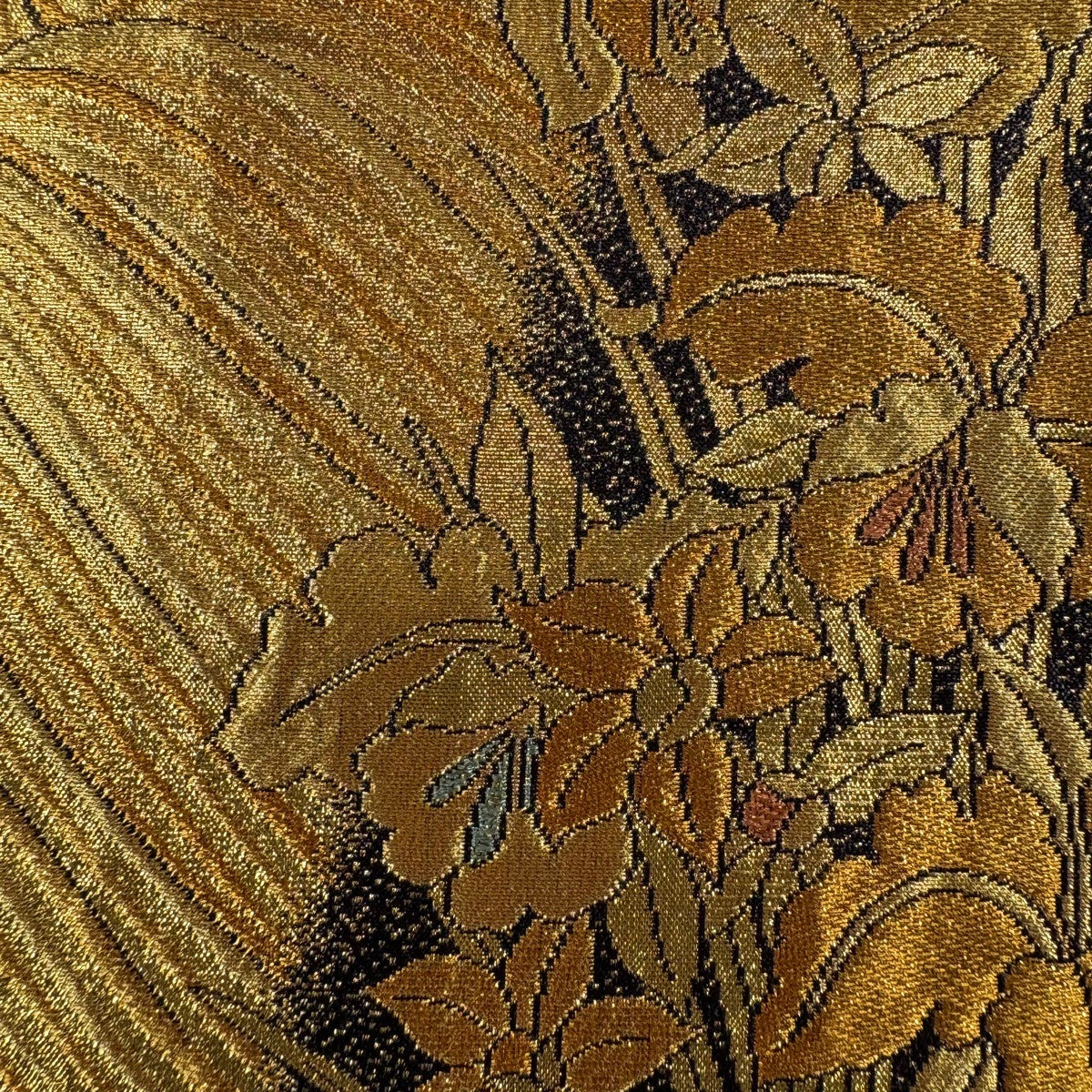 美品】 振袖 身丈159cm 裄丈65cm M 袷 袋帯フルセット 桜 束ね熨斗