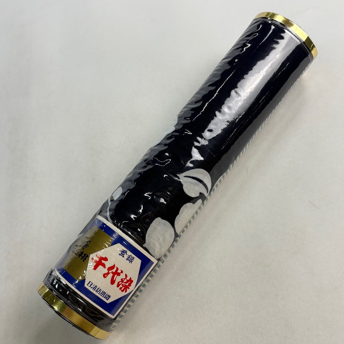 反物 優品 浴衣 椿 紺色 綿｜中古・古着・リサイクル着物通販