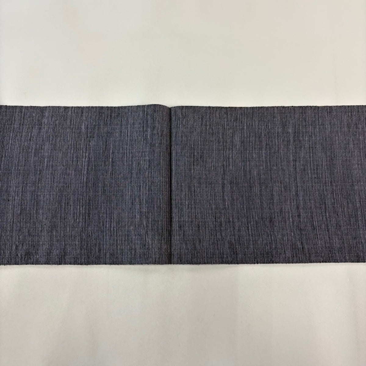 美品】 名古屋帯 秀品 八寸名古屋帯 幾何学 金銀糸 箔 紺色 正絹｜中古