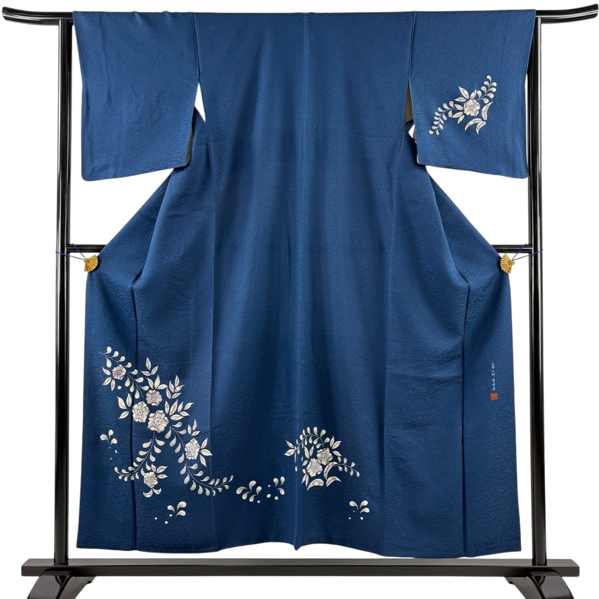 特選 蒋雪英 桜吹雪 刺繍 銀通し 青褐色 袋帯 A768-14 【中古】 楽天市場】蒋雪英 しょうせつえい工房謹製 白ゆり柄 中国蘇州刺繍 高級