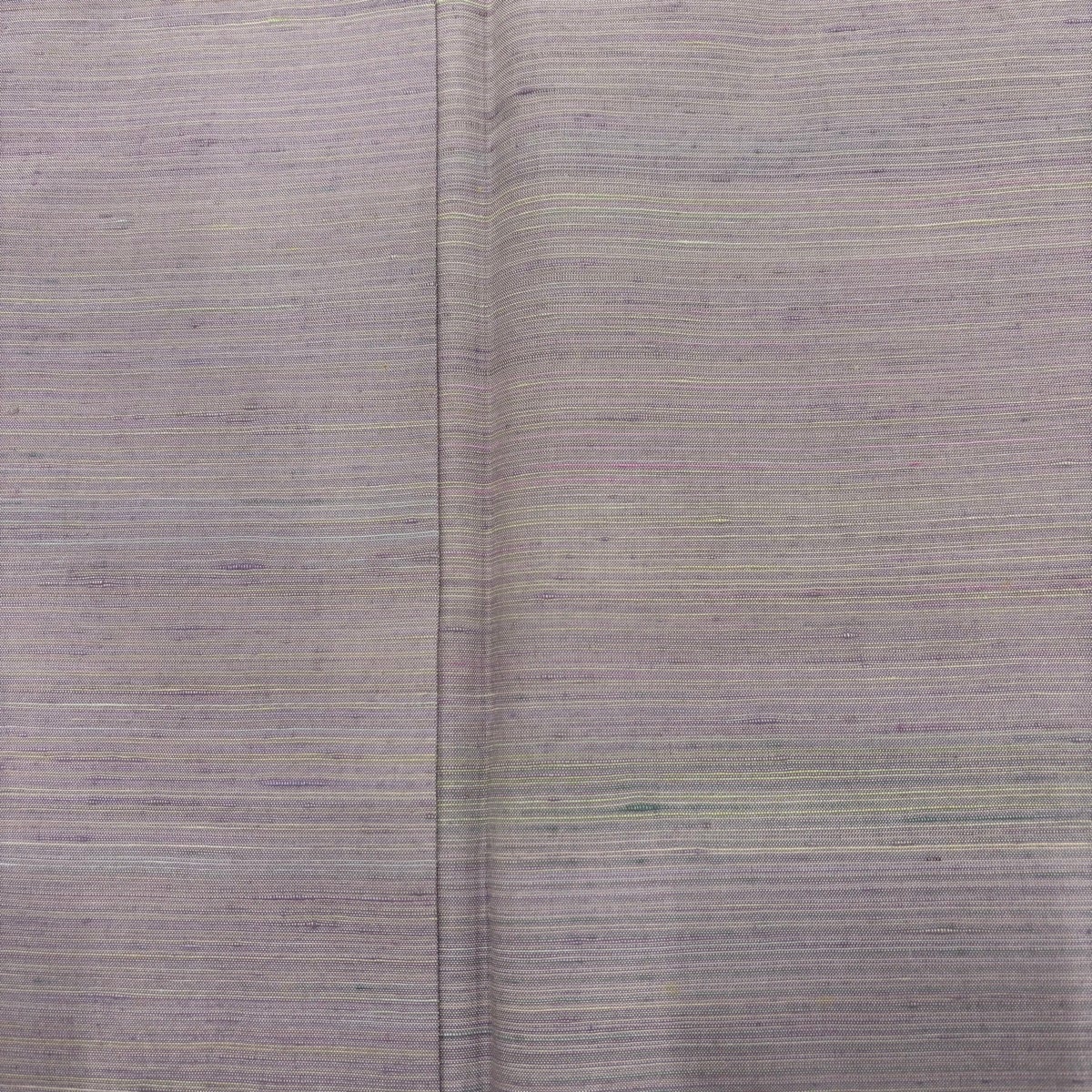 美品】 紬 身丈152.5cm 裄丈65.5cm M 袷 灰紫 正絹 秀品｜中古・古着