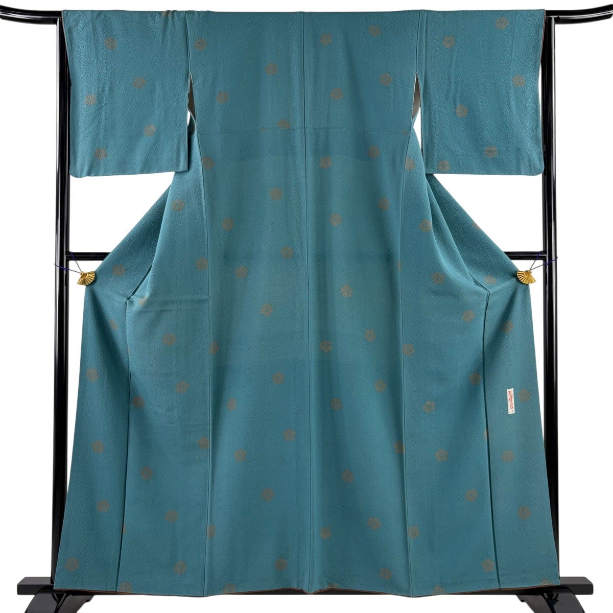 最終価格】 70%OFF 袋帯 逸品 辻村ジュサブロー 落款あり 斜縞 波 金糸