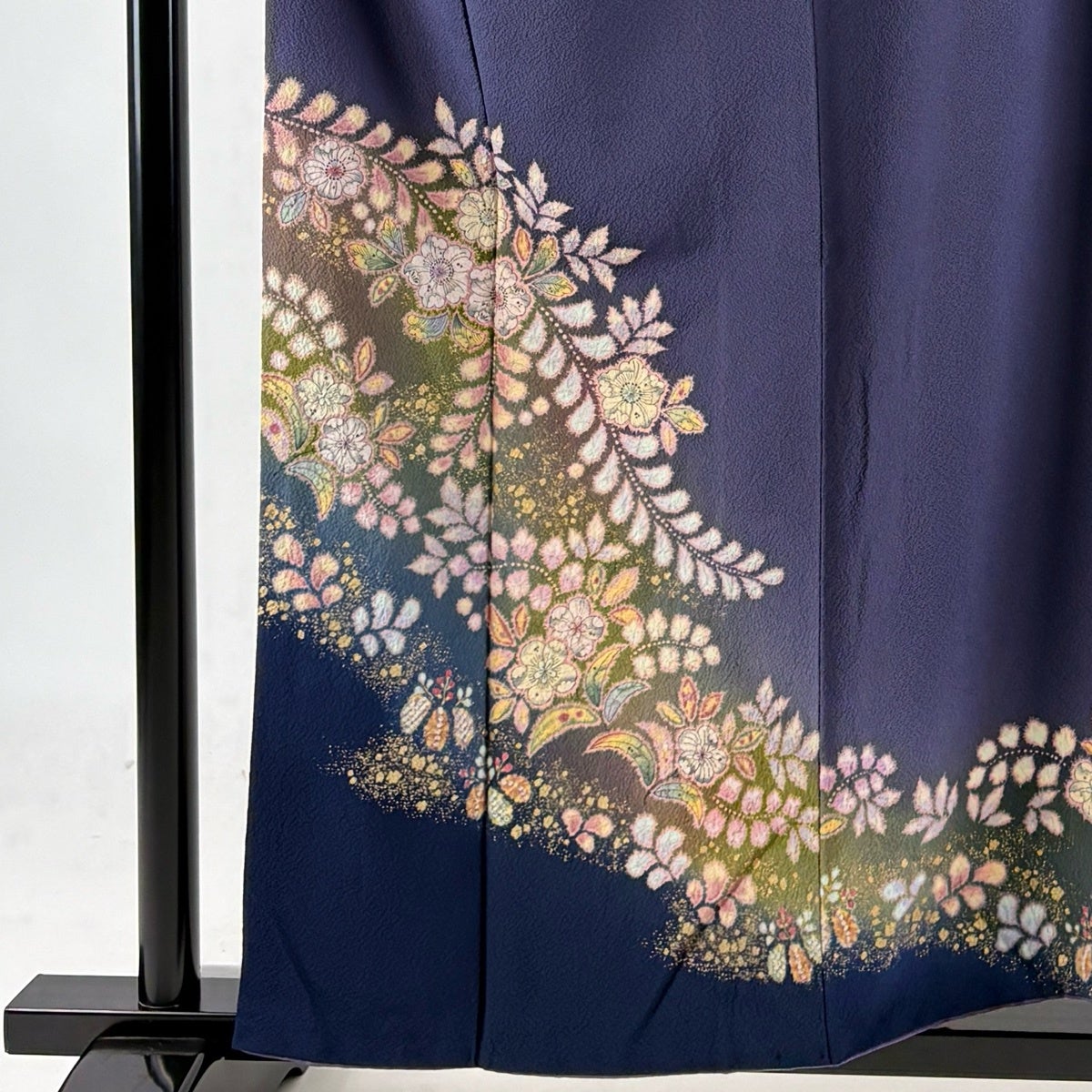付下げ 身丈156.5cm 裄丈64.5cm M 袷 翠山工房 やまと 落款あり 辻が花