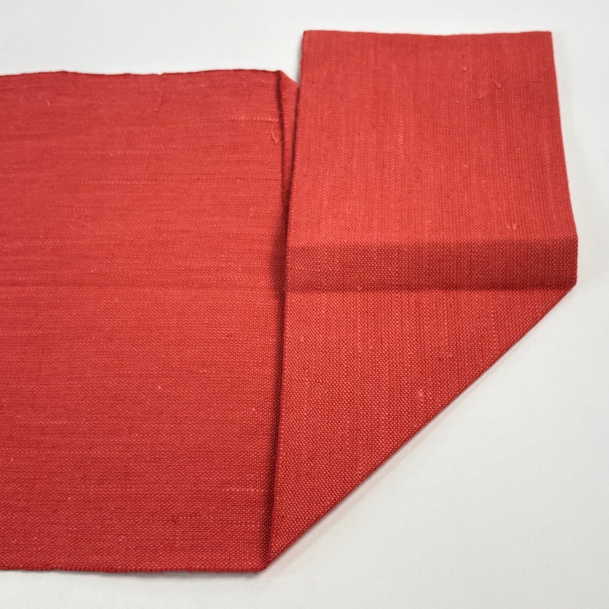 美品】 名古屋帯 優品 八寸名古屋帯 松葉仕立て 草花 濃ピンク 正絹