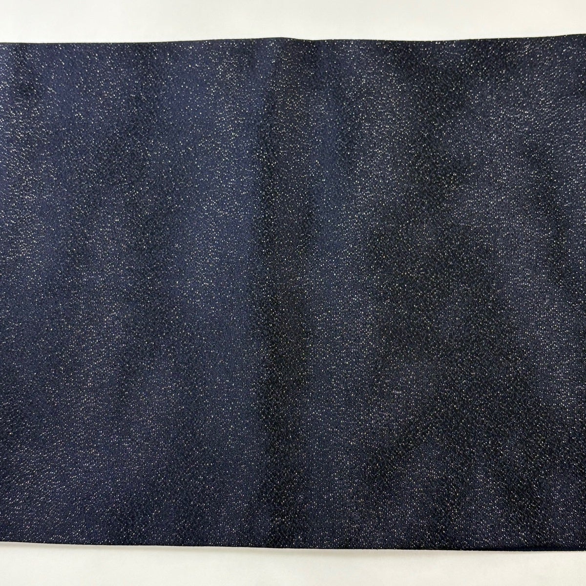 美品】 袋帯 秀品 花 銀糸 濃紺 お太鼓柄 正絹｜中古・古着