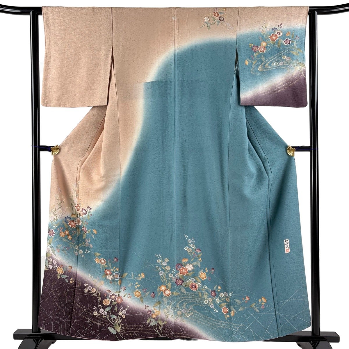 訪問着 身丈158cm 裄丈62.5cm 正絹 名品