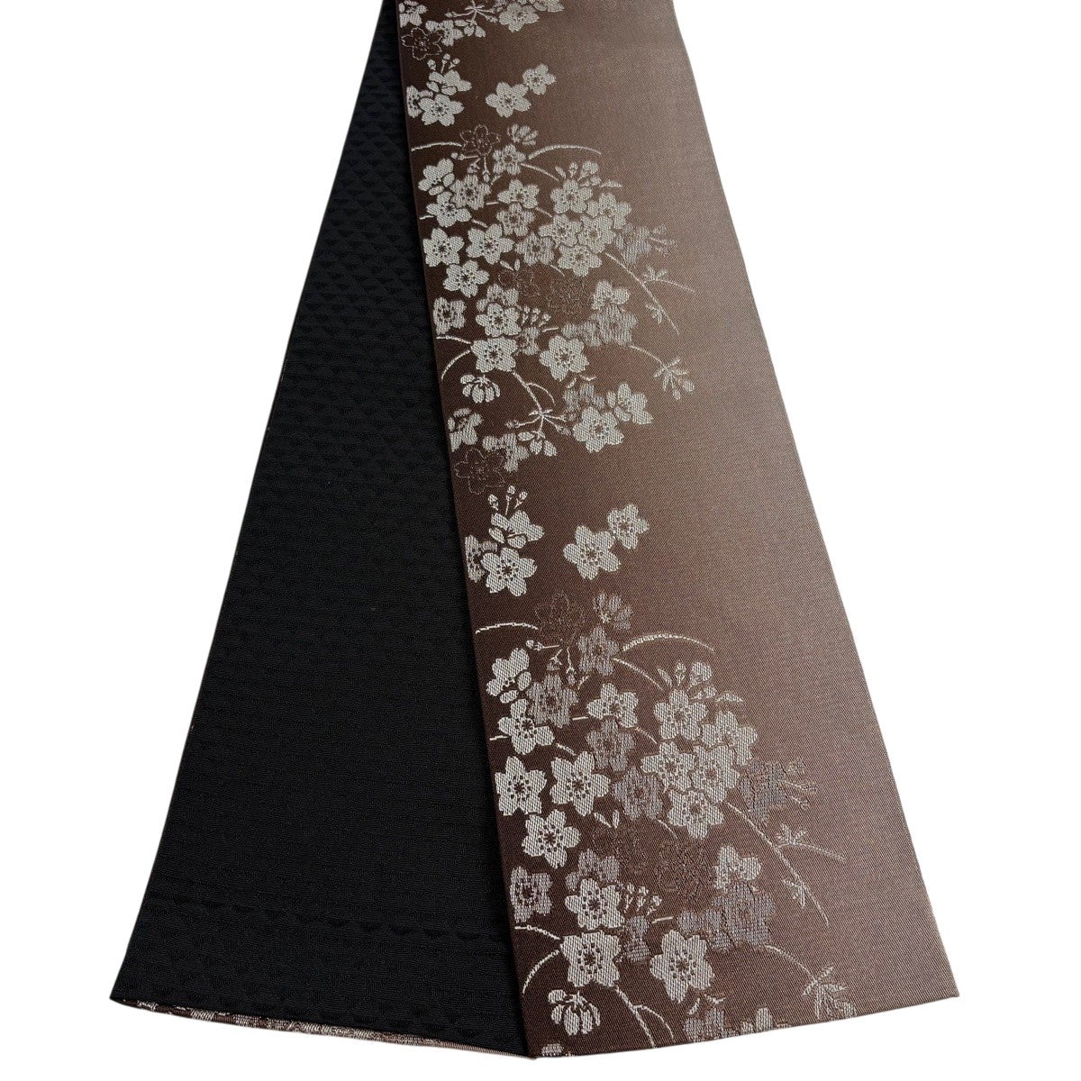 美品】半幅帯 優品 桜 青紫 化繊｜中古・古着・リサイクル着物通販
