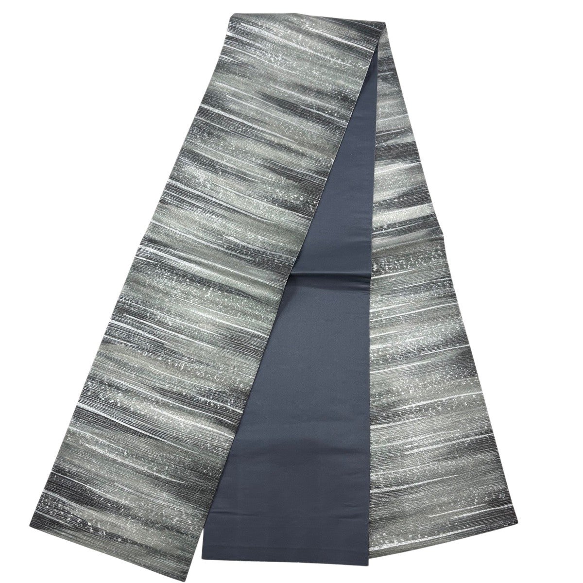 美品】 付下げ 身丈165.5cm 裄丈68.5cm L 袷 袋帯セット 紬地 山並み