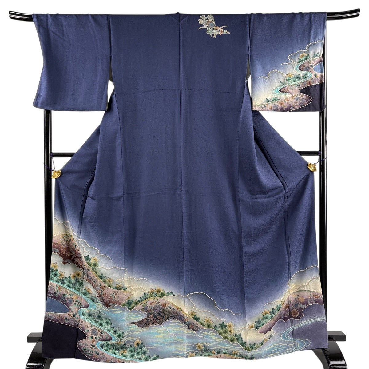 訪問着 身丈167cm 裄丈67.5cm 正絹 名品 【】 訪問着 身丈167cm 裄丈