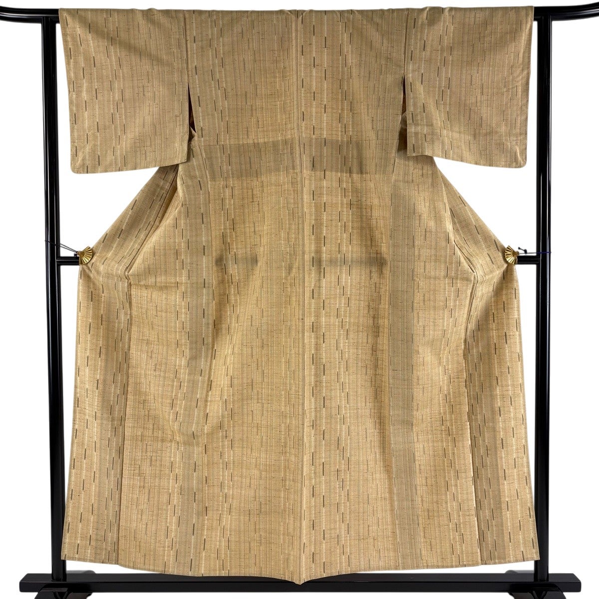 【美品】 紬 身丈152cm 裄丈62.5cm 正絹 名品 【中古】 美品】 紬 身丈152cm 裄丈62cm 正絹 秀品 【中古】の通販 by バイセル