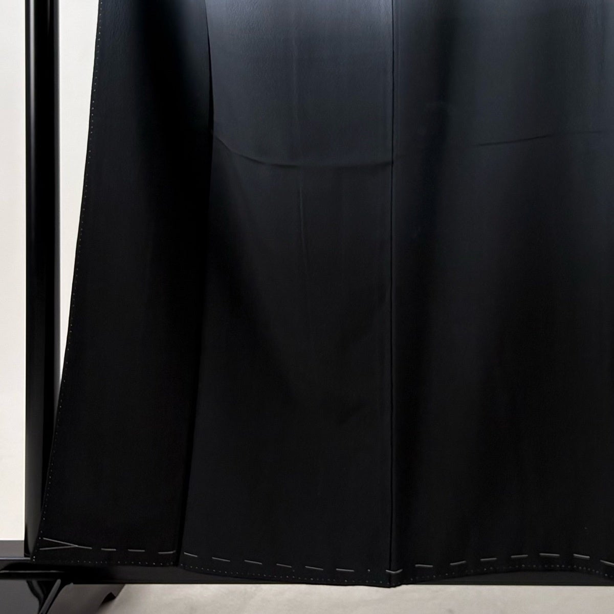 付下げ 身丈158cm 裄丈63.5cm S 袷 ぼかし 灰紫 正絹 秀品 一つ紋